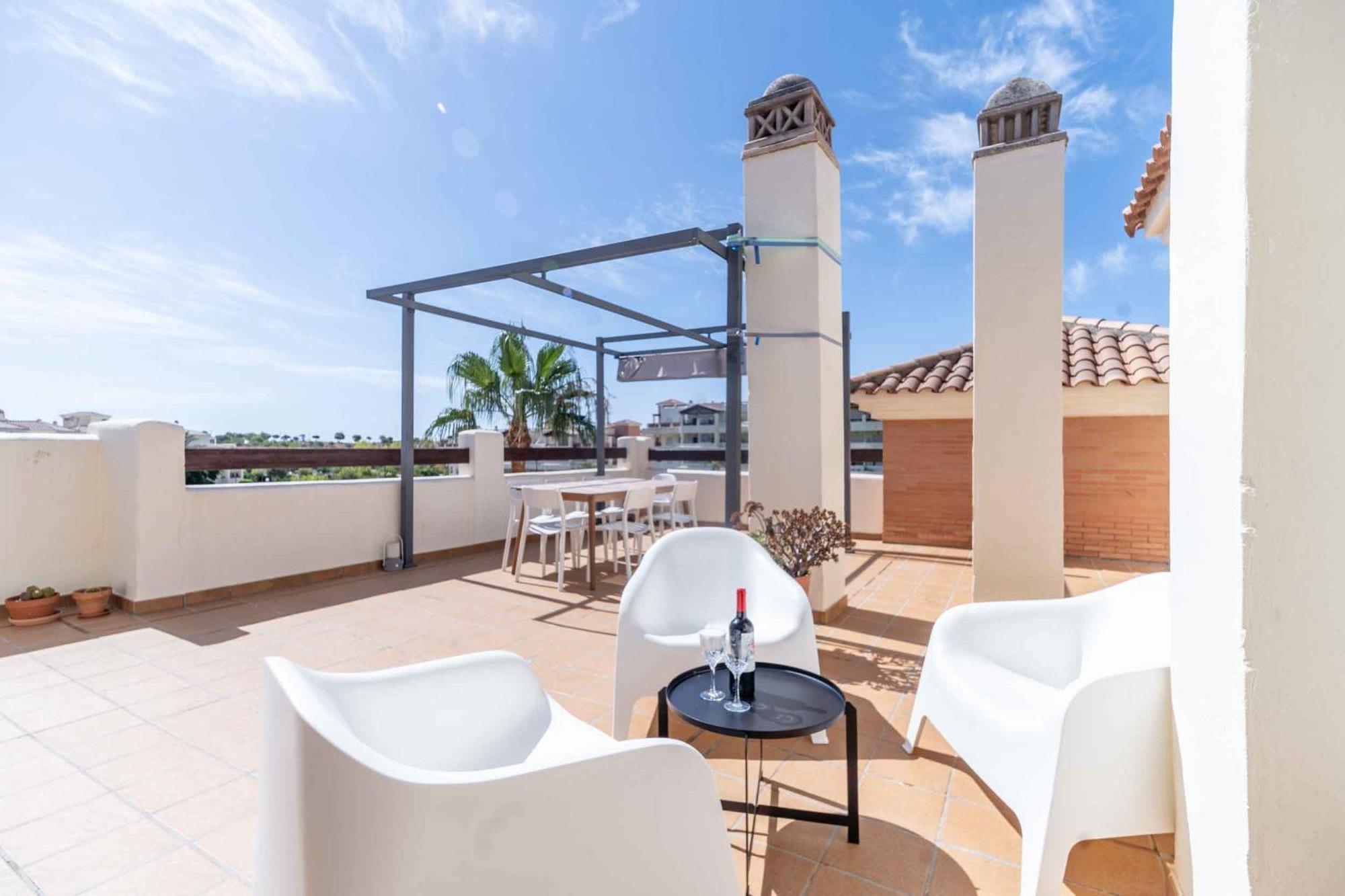 116 - Penthouse With Views And Pool, 5Min Away From Golf Course! Apartment Benalmadena Exterior photo